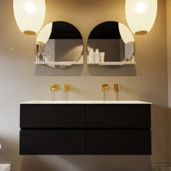 MONDIAZ VICA-DLUX 130cm Badmeubel Onderkast Urban 4 Lades. Inbouw Wastafel CLOUD Dubbel Zonder Kraangat, Kleur Opalo, En Spiegel Model SPOT 14 MONDIAZ VICA-DLUX 130cm Badmeubel Onderkast Urban 4 Lades. Inbouw Wastafel CLOUD Dubbel Zonder Kraangat, Kleur Opalo, En Spiegel Model SPOT -SEALSKIN Winkel vica dluxe inbouw cloud opalo urban front2 0052