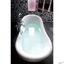 Vrijstaand Bad Sapho Charleston 188x80x71 Cm Wit Met Leeuwenpoten -SEALSKIN Winkel vrijstaand bad sapho charleston 188x80x71 cm wit met leeuwenpoten 2