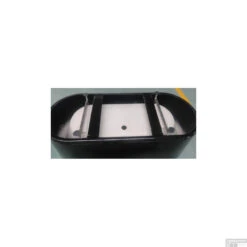 Vrijstaand Ligbad Black And White 178x80x55cm 6 Vrijstaand Ligbad Black And White 178x80x55cm -SEALSKIN Winkel vrijstaand ligbad best design black white 178x80x55cm 3811060.1 detail