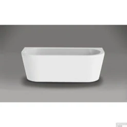 Vrijstaand Ligbad Xenz Charley 180x80x60 Cm Acryl Met Badvulcombinatie Hoogglans Wit