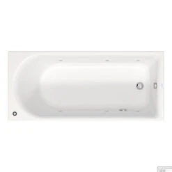 Whirlpool Duravit D-Neo Inbouw 180x80x48.5 Cm Wit