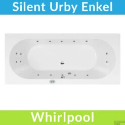 Whirlpool Boss & Wessing Urby Silent 1 170x75cm Enkel Systeem