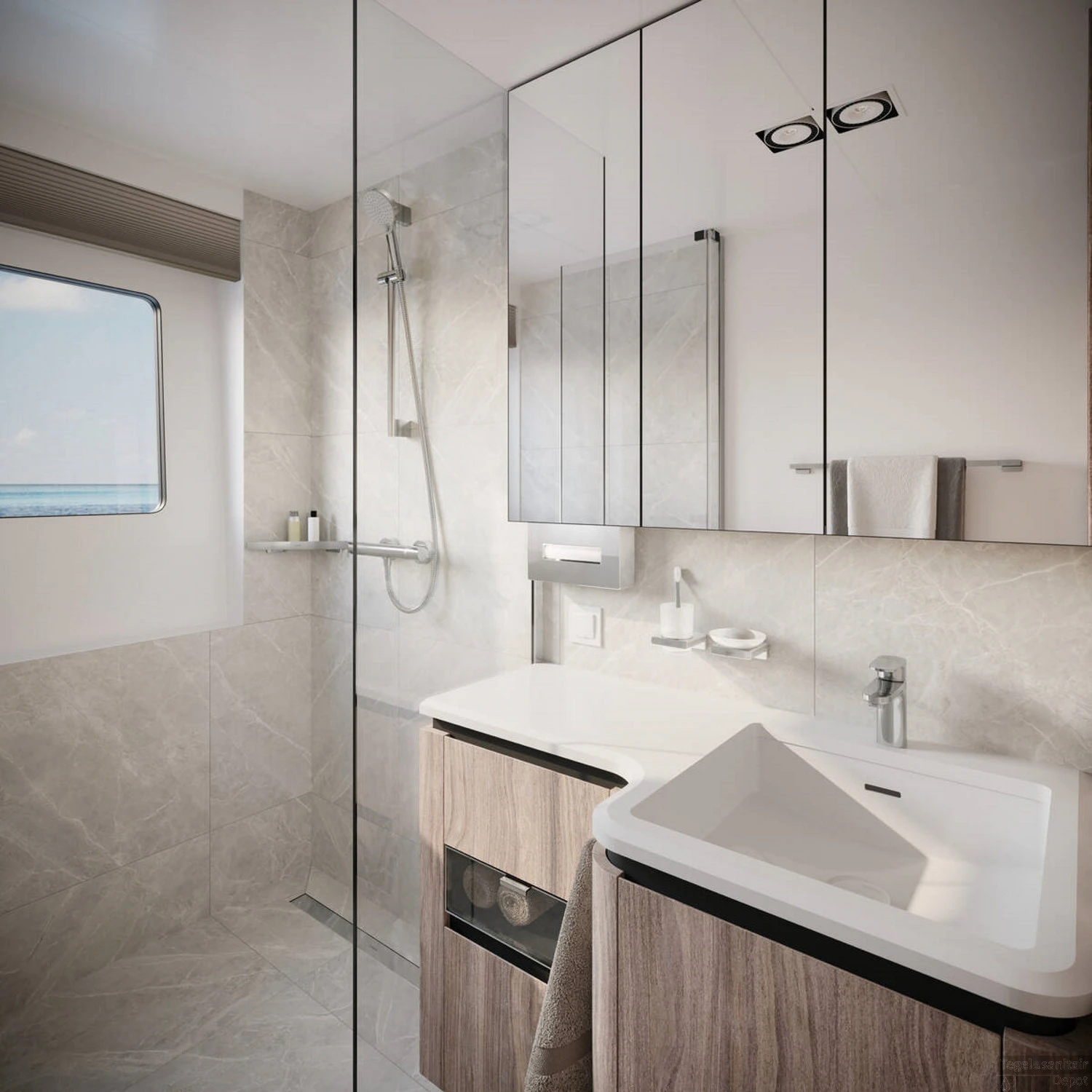 Zeephouder AddStoris HansGrohe Mat Zwart 2 Zeephouder AddStoris HansGrohe Mat Zwart - Afbeelding 2